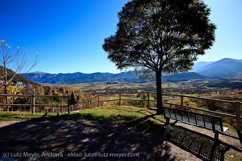 Autumn landscape of La Cerdanya, Catalunya