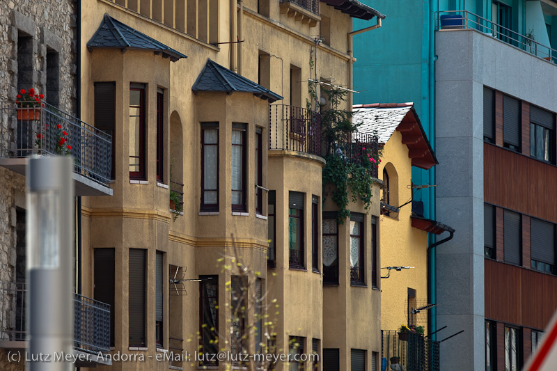 Old houses in Andorra