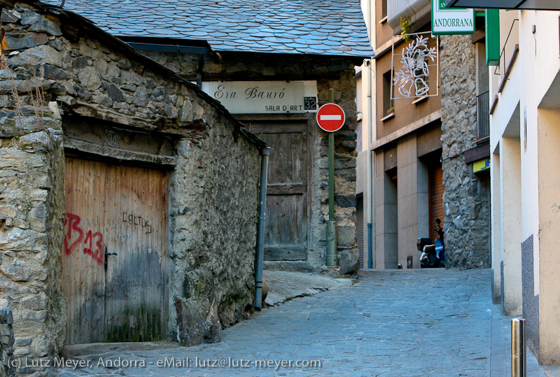 Old houses in Andorra