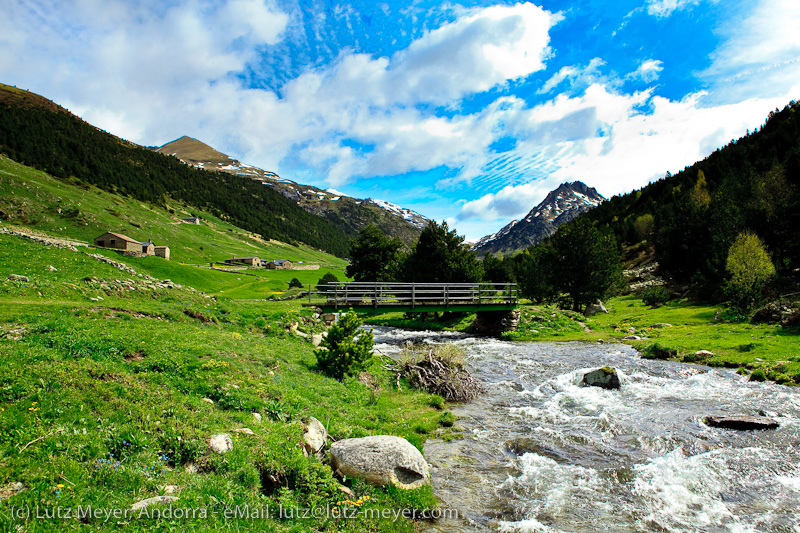 Andorra nature: Vall d'Incles, Canillo, Vall d'Orient, Andorra, Pyrenees