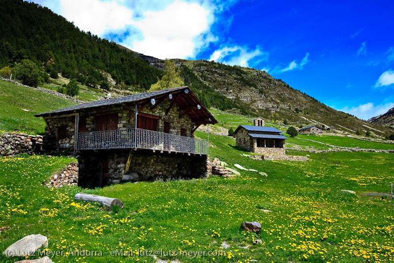 Andorra nature: Vall d'Incles, Canillo, Vall d'Orient, Andorra, Pyrenees