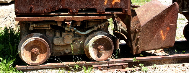 Tren ciment, train-museum of La Pobla de Lillet, Berguedà, catalonia
