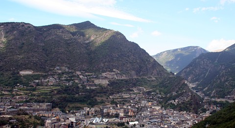 Andorra "City" - Andorra la Vella und Escaldes
